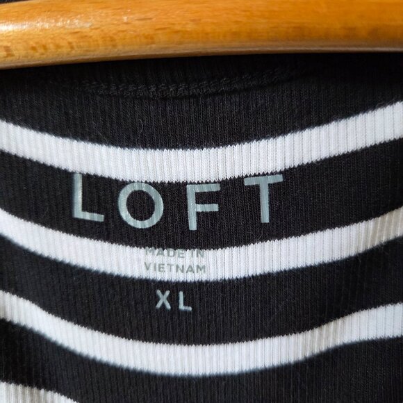 EUC LOFT RIBBED SCOOP NECK TANK TOP SIZE XL - Picture 9 of 12